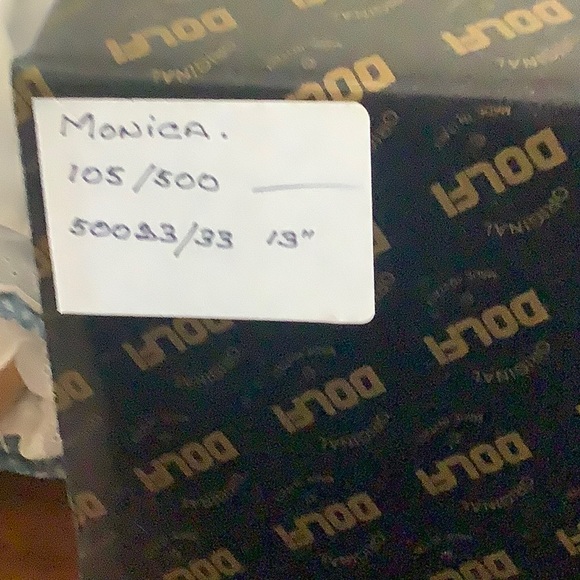 NWT Vintage Dolfi Original Wooden Doll Ltd Edition “Monica” - Picture 7 of 9